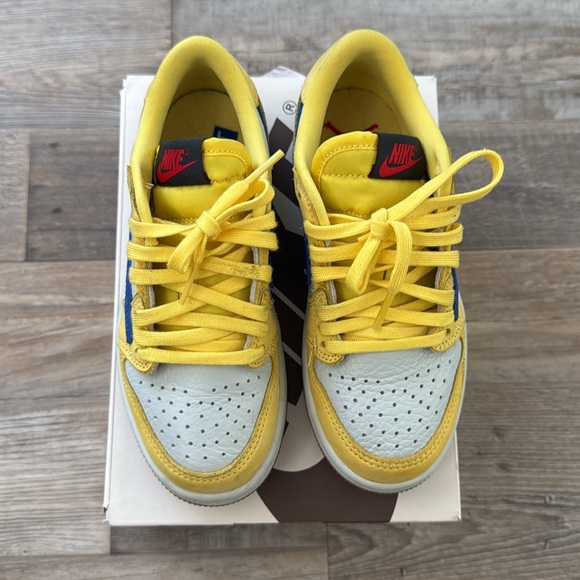 Travis scott Jordan 1 Canary - Picture 2 of 6